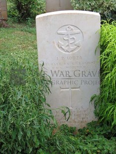 TRINCOMALEE WAR CEMETERY - D'SOUZA, JOSEPH